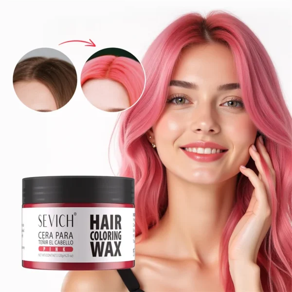 SEVICH 13 Colors DIY Hair Colour Wax Long Lasting Easy To Wash Hair Dye Mud Temporary Hair Colour Cream Hair Styling Hair Paste - Image 2