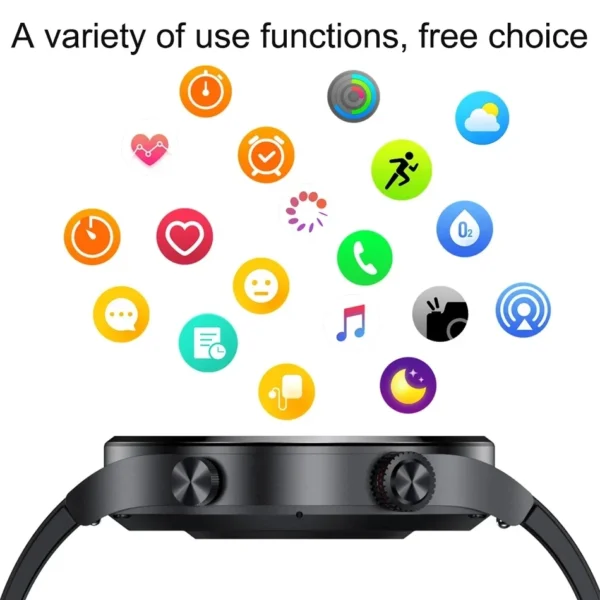 ECG+PPG Bluetooth Call Smart Watch 2025 Men AMOLED Full Touch Sports NFC Watches Men Smartwatch Waterproof For Android Ios - Image 6