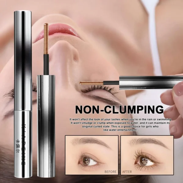 1pcs Lashes Mascara Waterproof 3d curling eyelash iron mascara Black Long Curling Eyelash Extensions Sexy Eyes Makeup Cosmetics