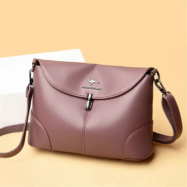Leather Casual Crossbody Bags for Women 2024 Ladies Luxury Designer Handbag High Quality Shoulder Bag Sac Cross Body Bag Woman - Image 3