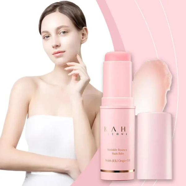 1/3/5PCS KAHI Collagen Multi Balm Stick Anti-wrinkle Bounce Moisturizer Brighten Dull Skin Tone Cream Skin Care Hydrating Primer - Image 3