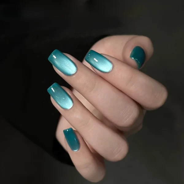 1-12pcs TC Summer Blue Glass Bead Cat Eye Gel Nail Polish Flash White Spar Nude Color Magnet Nail Art Gel Salon Christmas Nails - Image 6