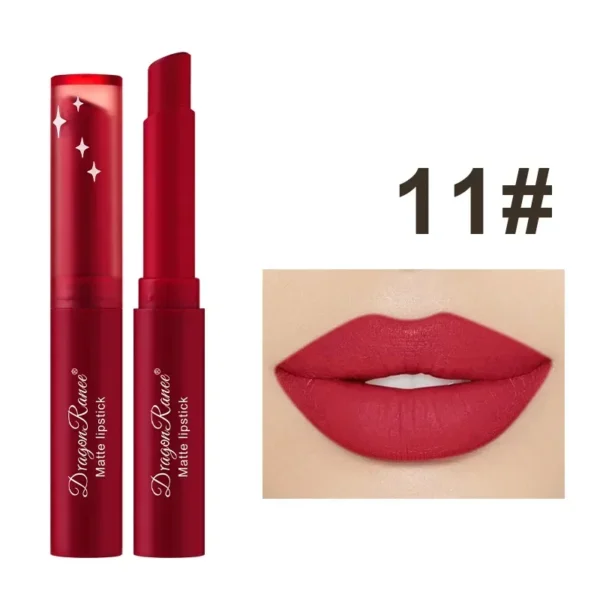 Nude Matte Lipstick Waterproof Long Lasting Lip Sticks Not Fading Sexy Red Velvet Lipsticks Women Make Up Cosmetics HOT SALE - Image 3