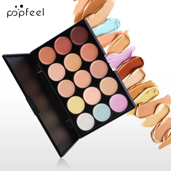 POPFEEL All-in-One Makeup Kit Gift Set With concealer，makeup-Lotion，foundation，powder prff，makeup brushes，Makeup novice - Image 5