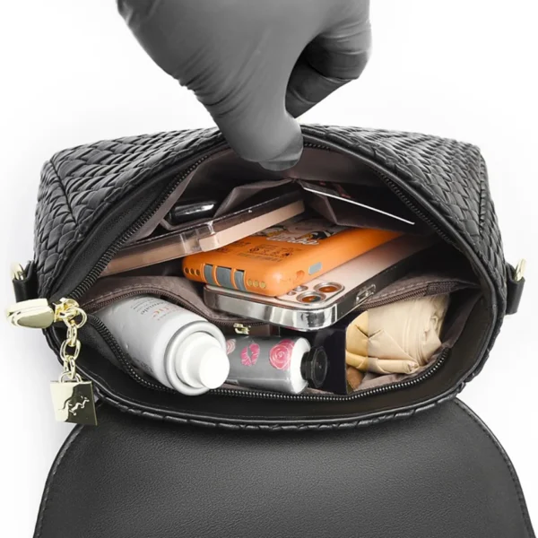 Luxury Handbags Women Bags Designer Crossbody Bags for Women 2025 High Quality Soft Knitting Leather bags Shoulder Bag Sac New - Image 6
