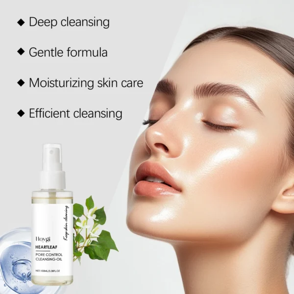 Cleansing Oil Removes Facial Makeup, Dirt,and Oil,purifies Pores,nourishes,moisturizes,brightens,and Removes Makeup Skincare - Image 4