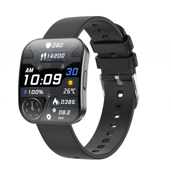 U17 Smart Watch Ultra Thin Curved Amoled Screen BT Call Sport Fitness Tracker Health Monitoring Men Women Smartwatch