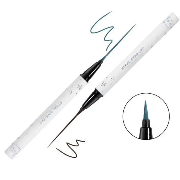 Colorful Eyeliner Liquid Matte Eyeliner Ultra Fine Black White Eyeliner Quick-drying Smooth Eye Contour Eye Liner Eyes Makeup - Image 3