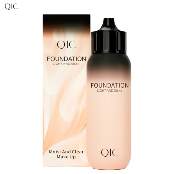 Matte Liquid Foundation Cream - Full Coverage Moisturizing Face Concealer Dark Circle Corrector Long-Lasting Eye Makeup Primer - Image 6
