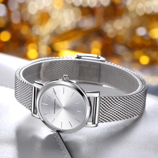 Drop Shipping A++++ Quality Stainless Steel Band Japan Quartz Movement Waterproof Women Full Rose Gold Ladies Luxury Wrist Watch - Image 2