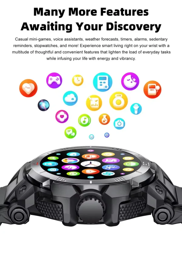 GT100 Pro Earphone Smart Watch New Upgrage 2-in-1 Wireless TWS Combo Bluetooth Talk Earbuds Music Play Headset Smartwatch - Image 3