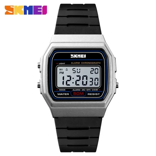 SKMEI 1412 Women Digital Watch Couple Countdown Waterproof Sports Date Week Female Wristwatches Girl Clock 1328 Relogio Feminino - Image 3