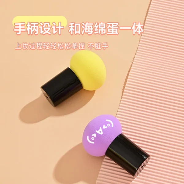 4Pcs Pro Foundation Magic Brushes Cosmetic Puff Set Soft Sponge Powder Makeup Tool Dry Wet Usable Cushion Puffs - Image 5