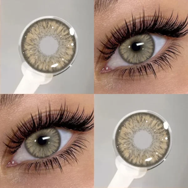 MILL CREEK 2pcs Natural Colored Contact Lenses for Eye Blue Pupils Colorcon Yearly Cosmetics Beauty Brown Contacts Fast Shipping - Image 2