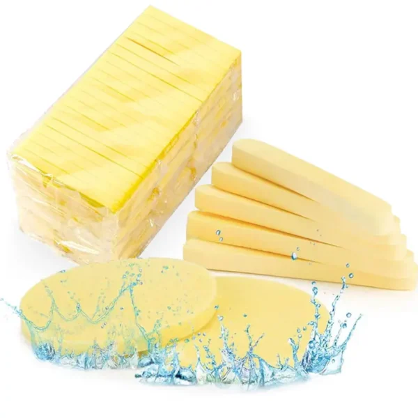 Compressed Round Facial Cleansing Sponges Cleaning Brushes Cleanse Tools Makeup Remover Wipes Finger Wholesale Free Shipping - Image 3