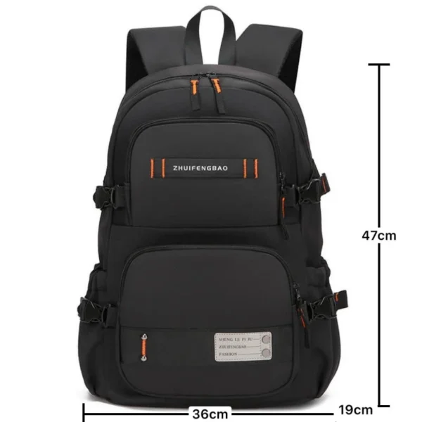 Casual Men's Travel Backpack Fashion Outdoor Hiking Climbing Backpack Multifunction Messenger Rig Pouch College Schoolbag - Image 6