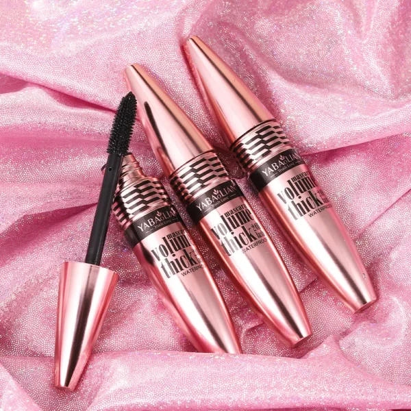 3D Fiber Mascara, Black Mascara, Non-Smudged, Long-Lasting Waterproof, Thick Mascara, Light Luxury Mascara - Image 4