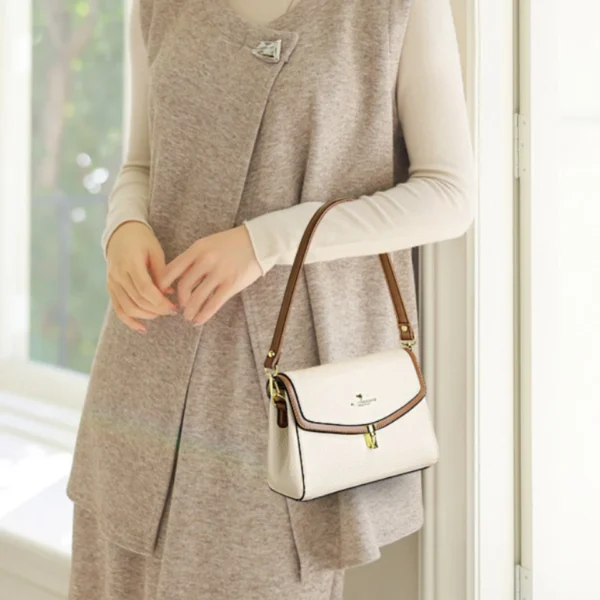 2 Strap Shoulder Bag for Women Mother Purse High Quality PU Leather Luxury Designer Ladies Crossbody Bag Casual Tote Sac A Main - Image 2