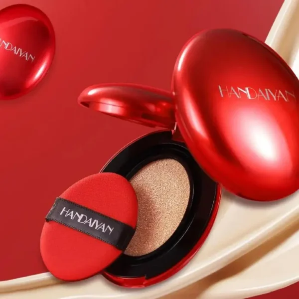 Waterproof Air Cushion Foundation Flawless Waterproof Sunscreen Long-lasting Makeup Concealer Liquid Foundation Face Makeup - Image 4