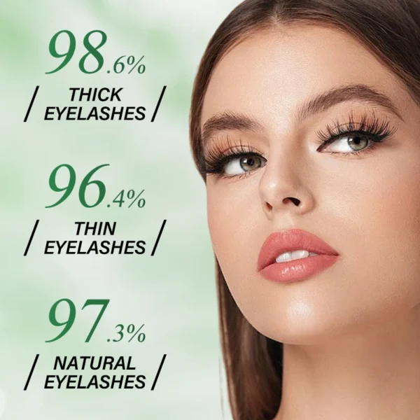 Fast Eyelash Growth Serum 7 Days Natural Eyelash Enhancer Longer Fuller Thicker Curling Lash Treatment Eye Care Products Makeup - Image 4