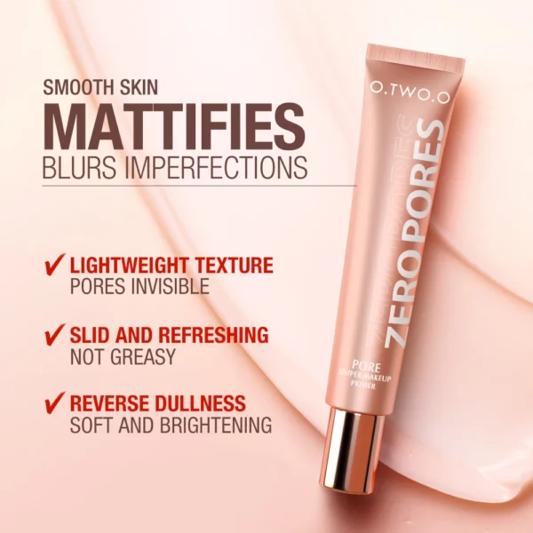 O.TWO.O 2pcs Face Makeup Set Primer Air Cushion BB Cream Invisible Oil-control Pore Soft Focus Long-lasting Brightskin Cosmetics - Image 5