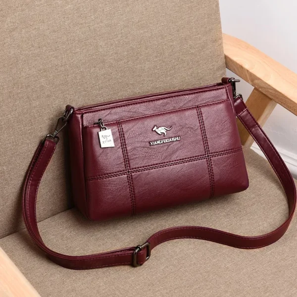 Genuine Pu Leather Luxury Handbags Women Bags Designer Crossbody Bags For Women 2024 Shoulder Bag Women Handbags Sac A Main - Image 3
