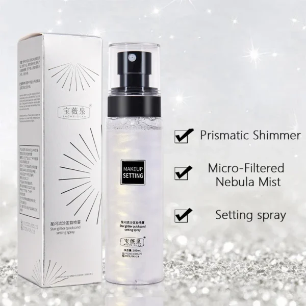 Makeup Fixer Spray Waterproof Sweatproof Long Lasting Oil Control Hydrating Makeup Fixing Setting Spray Cosmetics - Image 3