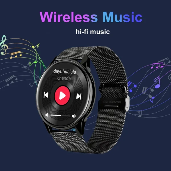 Smart Watch, Wireless Call/Dial, Multi-Sport Mode, Alerts, For Men and Women, Customized Wallpaper, iPhone/Andriod - Image 2