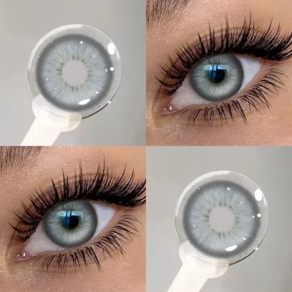 MILL CREEK 2pcs Natural Colored Contact Lenses for Eye Blue Pupils Colorcon Yearly Cosmetics Beauty Brown Contacts Fast Shipping - Image 6