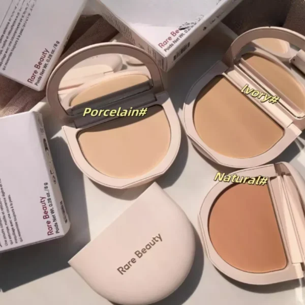 Waterproof Setting Powder Brighten Skin Foundation Oil Control Puffs Compact Soft Flawless Dry Powder Contour Palette Makeup - Image 2