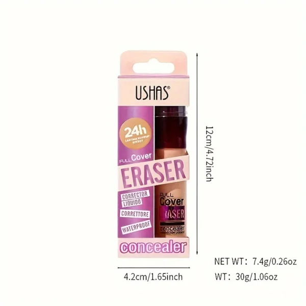 New Sponge Head Concealer for Dark Circles Freckles Ae Pigmentation and Blemishes Long Lasting Moisturizing Liquid Foundation - Image 6