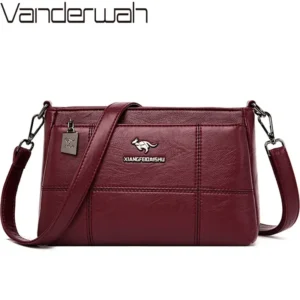 Genuine Pu Leather Luxury Handbags Women Bags Designer Crossbody Bags For Women 2024 Shoulder Bag Women Handbags Sac A Main