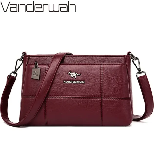 Genuine Pu Leather Luxury Handbags Women Bags Designer Crossbody Bags For Women 2024 Shoulder Bag Women Handbags Sac A Main