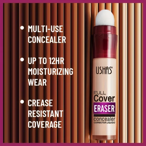 New Sponge Head Concealer for Dark Circles Freckles Ae Pigmentation and Blemishes Long Lasting Moisturizing Liquid Foundation - Image 3