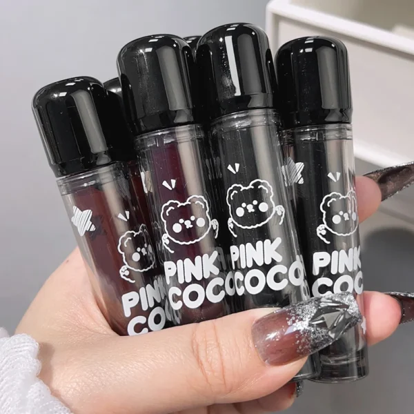Dark Black Mirror Water Lip Gloss Moisturizing Juice Glass Tea Brown Red Lipsticks Lasting Non-stick Cup Korean Makeup Cosmetics - Image 6