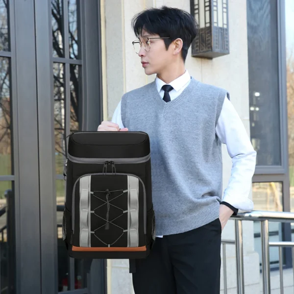 Cooler Backpack Waterproof Lunch Backpack Leakproof Camping Cooler Lightweight for Men Women for Piic Camping Hiking Shopping - Image 5