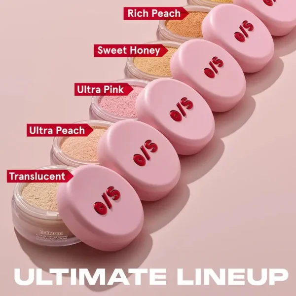 ONE SIZE Setting Powder Soft Matte Finish Waterproof Powder Fixation Pore Modification Long-Lasting Oil Control Honey Makeup - Image 4