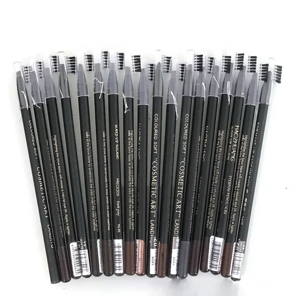 HAOZHUANG Waterproof Long Lasting Eyebrow Pencils with Soft Brush Eyebrows Makeup Tool Permanent Makeup Tattoo Accessories - Image 6