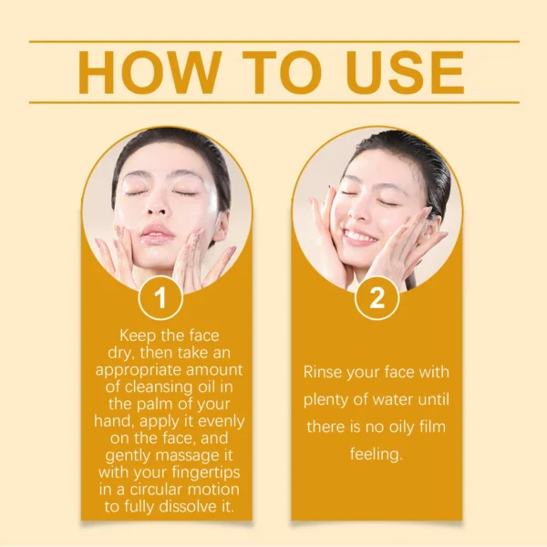Centella Cleansing Oil Gentle Facial Makeup Remover Vitamin E Moisturizing Face Refresher Cleaning Oil Cleaning Nose Pores - Image 6