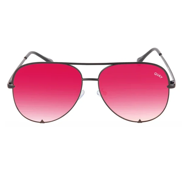 Quay Brand Designer Sunglasses Women Classic Alloy Mirror Pilot Eyewear Accessory Ladies HIGH KEY Sun Glasses Female Oculos - Image 3