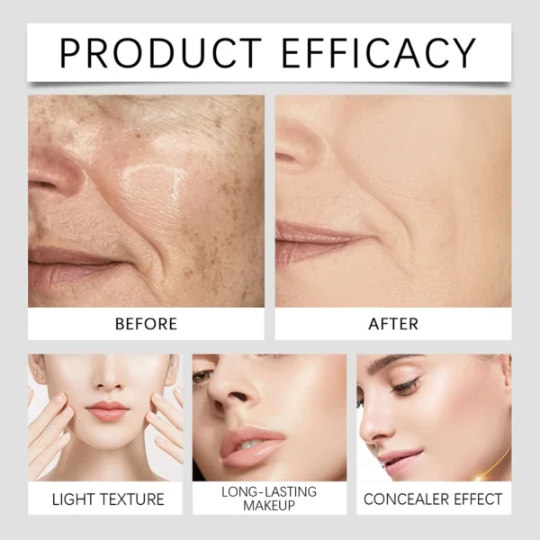 BB Cream Cosmetic Brighten Even Skin Beauty Makeup Intenses Hydration Tinted Moisturizer Primer Concealer For All Skin Types - Image 3