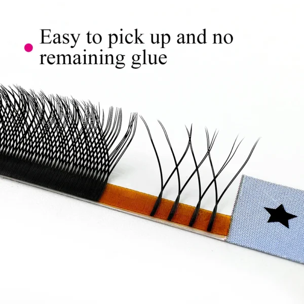 LAKANAKU Cilios YY Eyelashes Extensions 10Pcs/Set C D DD Brazilian 2D YY Lashes Natural Soft Premade Fans Faux Cilios - Image 6