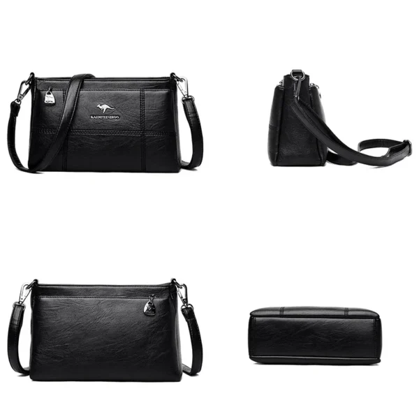 3 in 1 Luxury Handbags Women Bags Designer Genuine Leather Shoulder Bag for Women 2024 Elegant Female Crossbody Bag Sac A Main - Image 5