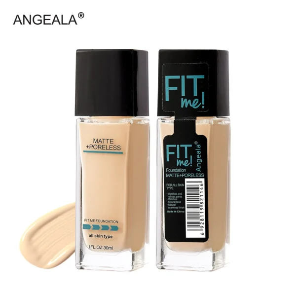 Fitme Matte Non-Porous Liquid Foundation Fairing Porcelain Color 30ml Concealer Ae Mark Isolation Women's Concealer Makeup