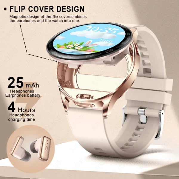 LIGE Fashion Smartwatch Women Health Sleep Monitor Bluetooth Call 360*360 HD Screen Reloj Sports Fitness Tracker Smart Watch Men - Image 4