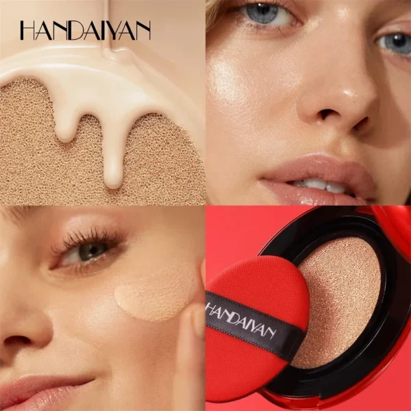 Air Cushion Foundation Light Natural Moisturizing Concealer Whitening Oil-control Women Base Long-lasting Makeup Korean Cosmetic - Image 6