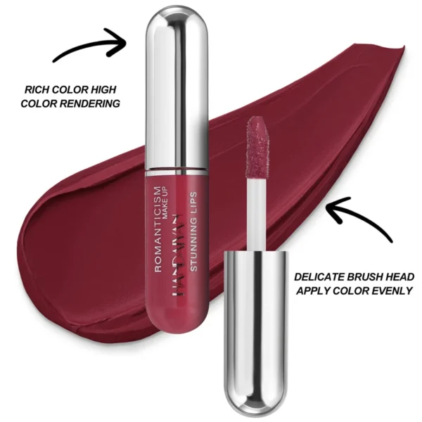 6 Pcs Lipstick Set Make-up for Women Non Stick Cup Waterproof Long lasting Lip Gloss Makeup Matte Lipstick Travel Capsule Style - Image 5
