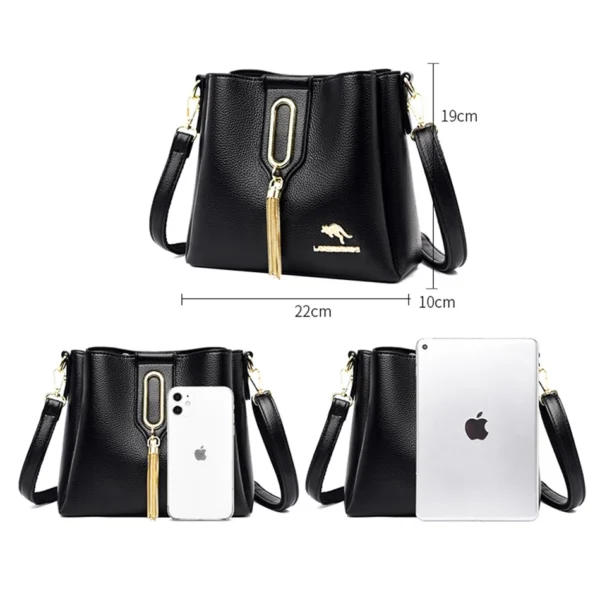 High Quality Leather Purses and Handbags Women Bags Luxury Designer Ladies Shoulder Sac Crossbody Bags for Women Tote Bag 2025 - Image 4