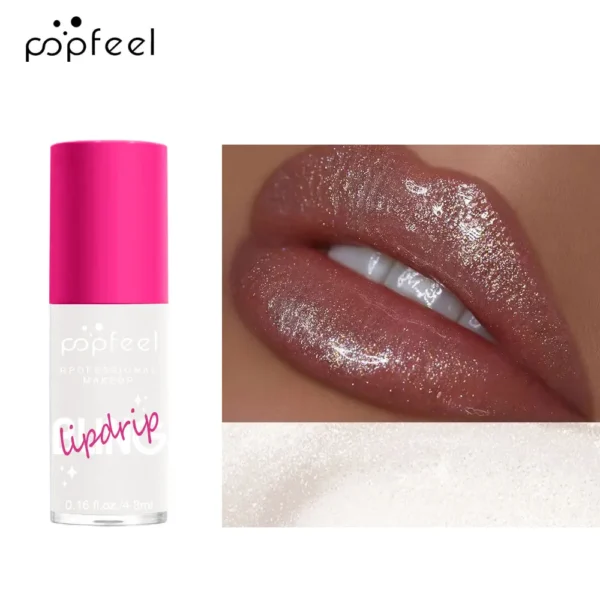 POPFEEL All In One Makeup Kit Eyeshadow Powder Lipgloss Lipoil,Valentine's Day Gift for Girls Women - Image 5