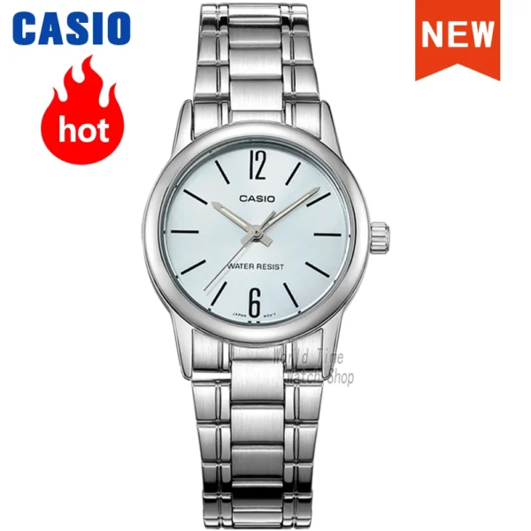 Casio women watche top brand luxury Waterproof Quartz watch ladies Gifts reloj mujer relogio LTP-V005D-2B